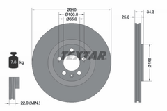 2x Bremsscheibe Vorderachse für AUDI SEAT VW A1 Sportback IBIZA IV SC ST