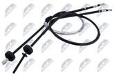 Seilzug Feststellbremse hinten für FORD C-MAX FOCUS II