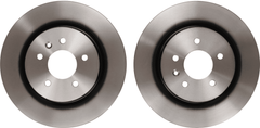 2x Bremsscheibe Hinterachse für OPEL VAUXHALL ZAFIRA TOURER C Mk III