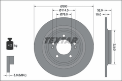 2x Bremsscheibe Hinterachse für HYUNDAI KIA KONA TUCSON SPORTAGE V