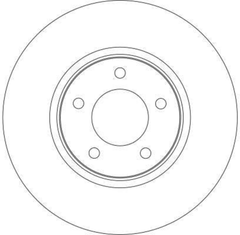 2x Bremsscheibe Vorderachse für CHRYSLER DODGE GRAND VOYAGER III VAN / IV