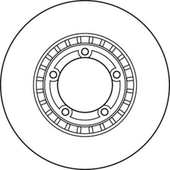 2x Bremsscheibe Vorderachse für HYUNDAI H100 Pritsche/Fahrgestell H-1 / STAREX