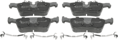 Bremsbelagsatz Scheibenbremse Hinterachse für VOLVO S60 III S90 II V60 Cross