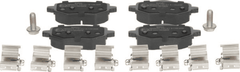 Bremsbelagsatz Scheibenbremse Hinterachse für CITROËN OPEL PEUGEOT DS C4 III