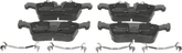 Bremsbelagsatz Scheibenbremse Hinterachse für VOLVO S60 III S90 II V60 Cross