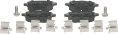 Bremsbelagsatz Scheibenbremse Hinterachse für CITROËN OPEL PEUGEOT DS C4 III