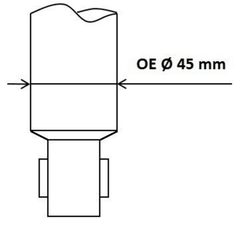 Stoßdämpfer Hinterachse für FORD VOLVO FOCUS III C-MAX II Stufenheck GRAND Van
