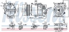 Kompressor Klimaanlage für HYUNDAI KIA TUCSON SPORTAGE IV