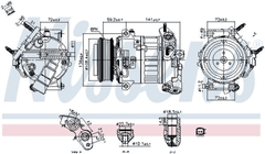 Kompressor Klimaanlage für FORD TRANSIT V363 Kasten Pritsche/Fahrgestell Bus