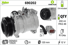 Kompressor Klimaanlage für CHRYSLER JEEP VOYAGER IV CHEROKEE