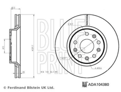 2x Bremsscheibe Vorderachse für JEEP GLADIATOR Pick-up WRANGLER IV