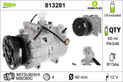 Kompressor Klimaanlage für FIAT SUZUKI SEDICI SWIFT III SX4 S-CROSS / CLASSIC