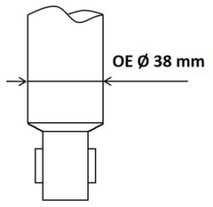 Stoßdämpfer Hinterachse für HYUNDAI KIA i20 III RIO IV STONIC Hatchback Van