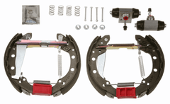 Bremsbackensatz Hinterachse für AUDI SEAT SKODA VW 80 B3 Stufenheck 90 CORDOBA