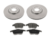 Bremsensatz Scheibenbremse Vorderachse für CITROËN OPEL PEUGEOT DS C4 III CORSA