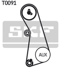 Zahnriemensatz für SEAT VW ALHAMBRA CORDOBA IBIZA II TOLEDO I CORRADO GOLF III