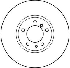 2x Bremsscheibe Vorderachse für BMW ALPINA 8 5 7 Touring B10