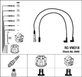 Zündleitungssatz für AUDI VW 100 C1 Stufenheck C2 Avant GOLF II PASSAT B2