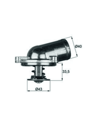 Thermostat Kühlmittel für MERCEDES-BENZ SSANGYONG DAEWOO C-KLASSE T-Model CLK