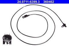 ABS Sensor Raddrehzahl Hinterachse rechts für MERCEDES-BENZ VW SPRINTER 3,5-t