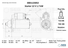 Anlasser Starter für PORSCHE 911 Cabriolet Targa BOXSTER Spyder CARRERA GT