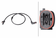 ABS Sensor Raddrehzahl Vorderachse für MERCEDES-BENZ C-KLASSE Coupe