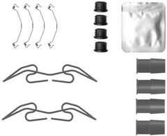 Zubehörsatz Bremssattel Hinterachse für AUDI FORD SEAT SKODA VW CUPRA A3