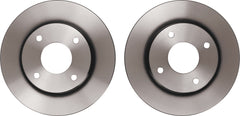 2x Bremsscheibe Vorderachse für NISSAN EVALIA Bus NV200 Kasten