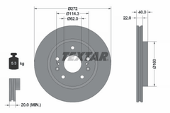 2x Bremsscheibe Vorderachse für SUZUKI SWIFT IV