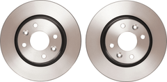 2x Bremsscheibe Vorderachse für RENAULT DACIA SMART LOGAN I LOGAN/STEPWAY II