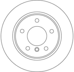 2x Bremsscheibe Hinterachse für BMW 1