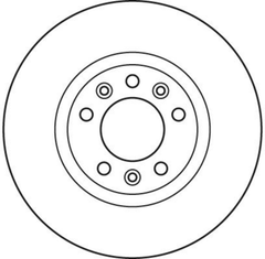 2x Bremsscheibe Vorderachse für CITROËN PEUGEOT XM Break 407 SW 508 I 605 607