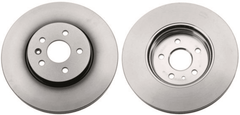 2x Bremsscheibe Vorderachse für OPEL CHEVROLET MOKKA / X TRAX
