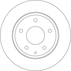 2x Bremsscheibe Hinterachse für MAZDA 3 Stufenheck Schrägheck CX-3 CX-30