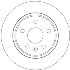 2x Bremsscheibe Hinterachse für OPEL AMPERA-E ASTRA K Sports Tourer