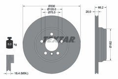 2x Bremsscheibe Hinterachse für BMW 3 Touring Gran Turismo 4 Coupe Cabriolet Van