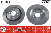 2x Bremsscheibe Hinterachse für FIAT OPEL SAAB CADILLAC CROMA SIGNUM CC VECTRA