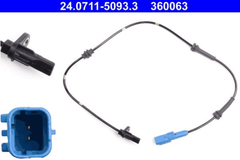 ABS Sensor Raddrehzahl Hinterachse für CITROËN PEUGEOT C2 C3 I Pluriel