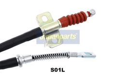Seilzug Feststellbremse hinten links für SSANGYONG DAEWOO KORANDO Cabrio MUSSO