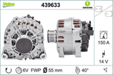 Lichtmaschine Generator für FORD MAZDA FIESTA VI Van 2