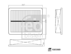 Luftfilter für MG HS