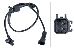 ABS Sensor Raddrehzahl Hinterachse für FORD FIESTA VII Van