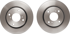 2x Bremsscheibe Vorderachse für NISSAN SUZUKI PIXO ALTO VII