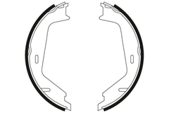 Bremsbackensatz Feststellbremse Hinterachse für VOLVO V70 III S60 I S80 II XC90