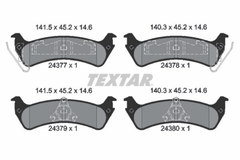 Bremsbelagsatz Scheibenbremse Hinterachse für FORD USA EXPLORER WINDSTAR VAN