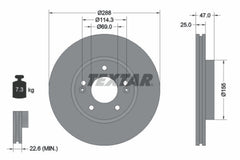 2x Bremsscheibe Vorderachse für HYUNDAI KIA i30 Kombi FASTBACK Van Hatchback