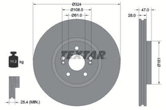 2x Bremsscheibe Vorderachse für RENAULT VEL SATIS ESPACE IV