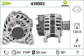 Lichtmaschine Generator für RENAULT DACIA CAPTUR I CLIO IV Grandtour DUSTER