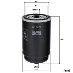 Kraftstofffilter für HYUNDAI KIA GRAND SANTA FÉ i30 Kombi Coupe i40 I CW III