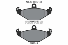 Bremsbelagsatz Scheibenbremse Hinterachse für CHRYSLER RENAULT LOTUS VIPER